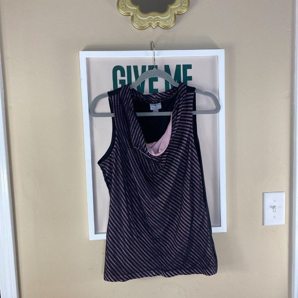 Vintage Mesh Striped Top